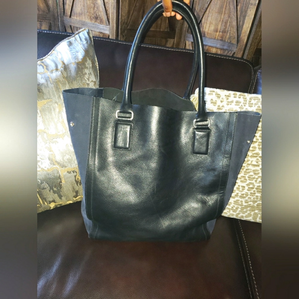 Leather tote Xtra Large